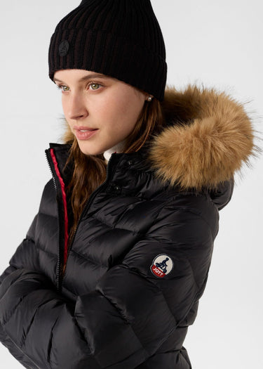 DOUDOUNE FEMME PERLE NOIR NOIR