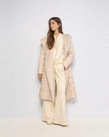 DOUDOUNE FEMME MATELASSE ECRU ECRU