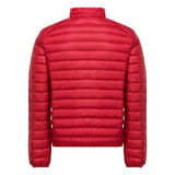 DOUDOUNE HOMME MAT SS CAP ROUGE ROUGE