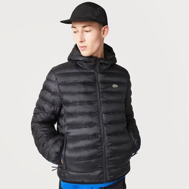 DOUDOUNE HOMME LACOSTE NOIR NOIR