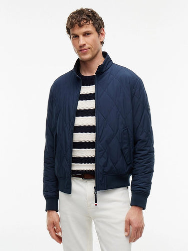 DOUDOUNE HOMME PACKABLE QUILTED HAR MARINE MARINE