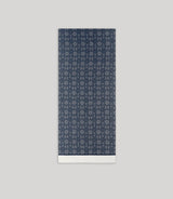 ECHARPE HOMME AFLEURI MARINE MARINE