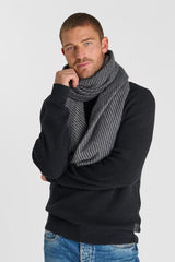 ECHARPE HOMME ASEV ANTHRACITE ANTHRACITE