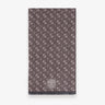 ECHARPE AUGRAPHY MARRON MARRON