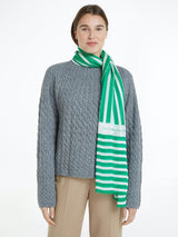 ECHARPE ESSENTIAL FLAG SCARF VERT VERT