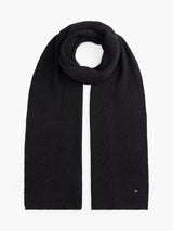 ECHARPE TH FLAG PIMA COTTON ANTHRACITE ANTHRACITE