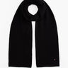ECHARPE TH FLAG PIMA COTTON NOIR NOIR