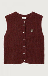 GILET FEMME EAST ACEROLA CHINE ACEROLA CHINE
