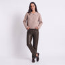 Cardigan Artlove Mirisse col claudine beige