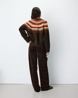 GILET FEMME ALEKIO CHOCOLAT CHOCOLAT