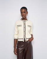 GILET FEMME CARDIGAN ECRU ECRU