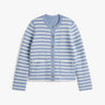 GILET FEMME CO JERSEY REVERSIBLE BLEU BLEU