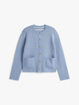 GILET FEMME CO JERSEY REVERSIBLE BLEU BLEU