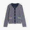 GILET FEMME CO JERSEY REVERSIBLE MARINE MARINE