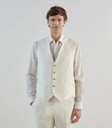 GILET HOMME JCELESTE ECRU ECRU