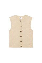 GILET SM FEMME MORINI BEIGE BEIGE