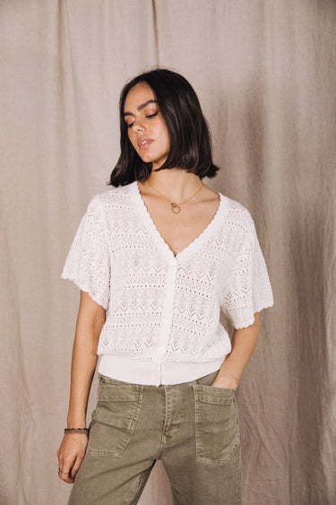 HAUT FEMME PRADDA BLANC BLANC