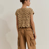 HAUT FEMME LP007515 098 CAMEL 098 CAMEL