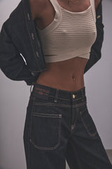 JEANS FEMME SYBILLE NOIR NOIR