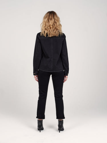 JEANS FEMME PATRICIA MFN NOIR NOIR