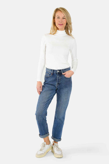 JEANS FEMME PATRICIA MFN STONE STONE