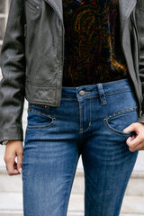 JEANS FEMME ALEXA CROPPED S-SDM FEVER FEVER