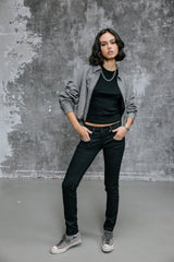 JEANS FEMME ALEXA SLIM S-SDM NOIR NOIR