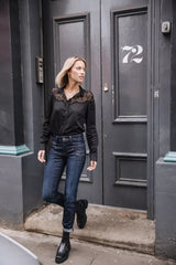 JEANS FEMME ALEXA HIGH WAIST SDM DENIM DARK DENIM DARK