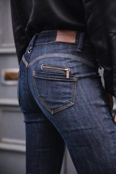JEANS FEMME ALEXA HIGH WAIST SDM DENIM DARK DENIM DARK