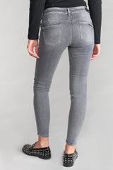 JEANS FEMME GRIS GRIS