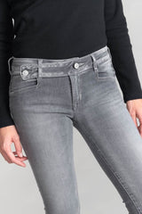JEANS FEMME GRIS GRIS