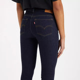 JEANS FEMME 711 SKINNY DOUBLE BUTT DENIM DARK DENIM DARK