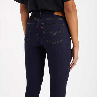 JEANS FEMME 711 SKINNY DOUBLE BUTT DENIM DARK DENIM DARK