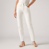 JEANS FEMME 724 HR STRAIGHT CLOUD DANCER BLANC BLANC