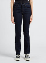 JEANS FEMME 724 HR STRAIGHT DENIM DARK DENIM DARK