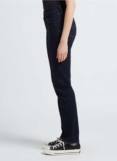 JEANS FEMME 724 HR STRAIGHT DENIM DARK DENIM DARK