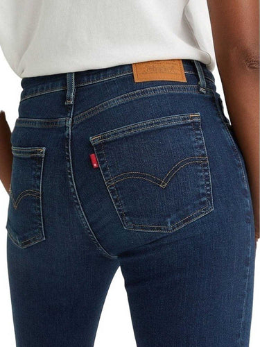 JEANS FEMME 724 HR STRAIGHT DENIM DARK DENIM DARK