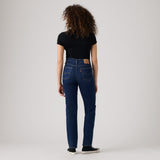 JEANS FEMME 724 HR STRAIGHT DENIM DARK DENIM DARK