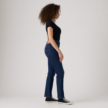 JEANS FEMME 724 HR STRAIGHT DENIM DARK DENIM DARK