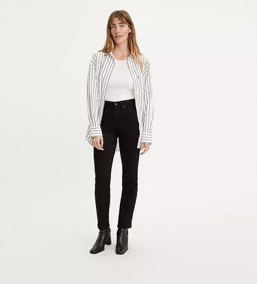 JEANS FEMME 724 HR STRAIGHT NOIR NOIR