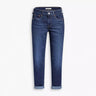 JEANS FEMME BOYFRIEND MID RISE DENIM DARK DENIM DARK