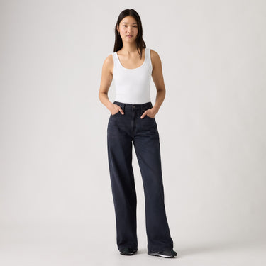 JEANS FEMME CINCH WIDE LEG DENIM DARK DENIM DARK