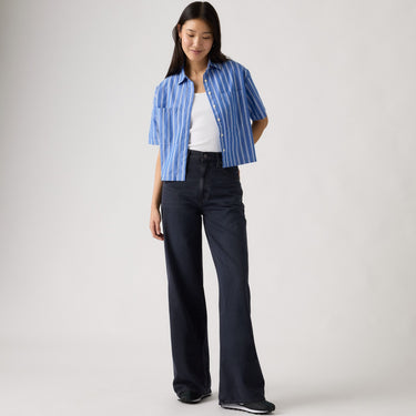 JEANS FEMME CINCH WIDE LEG DENIM DARK DENIM DARK