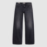 JEANS FEMME LOW LOOSE TECH STORM NOIR DELAVE NOIR DELAVE