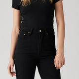 JEANS FEMME NOIR NOIR