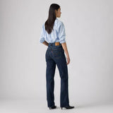 JEANS FEMME RIBCAGE FUL LENGHT DENIM DARK DENIM DARK
