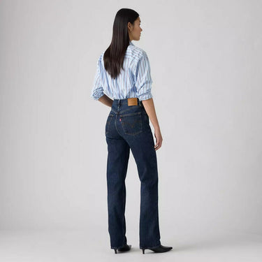 JEANS FEMME RIBCAGE FUL LENGHT DENIM DARK DENIM DARK
