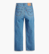 JEANS FEMME RIBCAGE STRAIGHT ANKLE DENIM DENIM