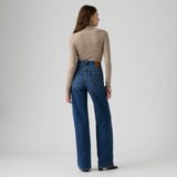 JEANS FEMME RIBCAGE WIDE LEG DENIM DENIM