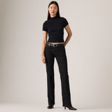 JEANS FEMME SUPERLOW BOOT NOIR NOIR